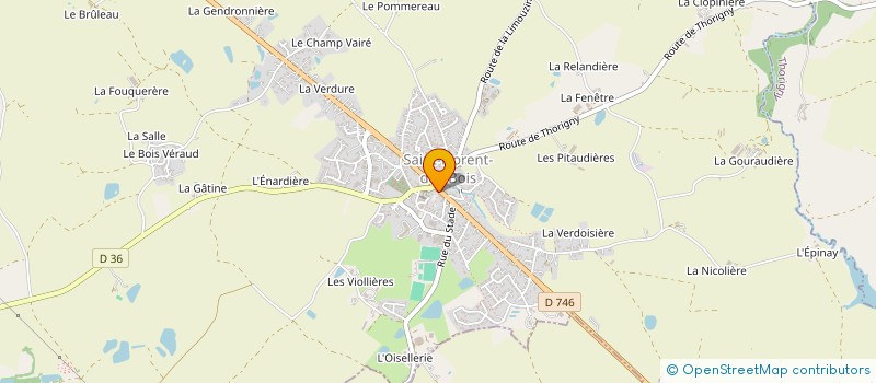 localisation de l'entreprise LMAUGER  RIVES DE L'YON