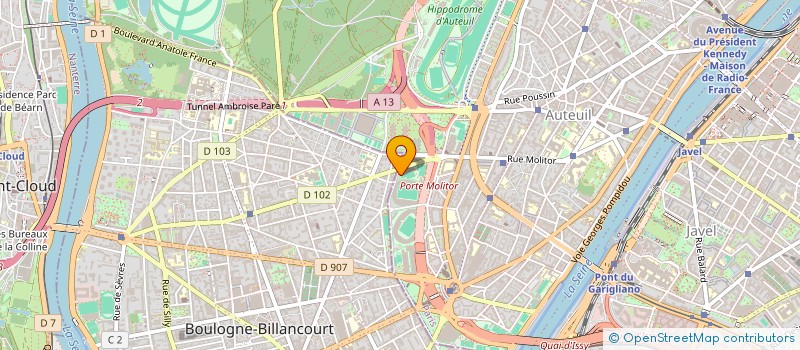 localisation de l'entreprise LMB  PARIS