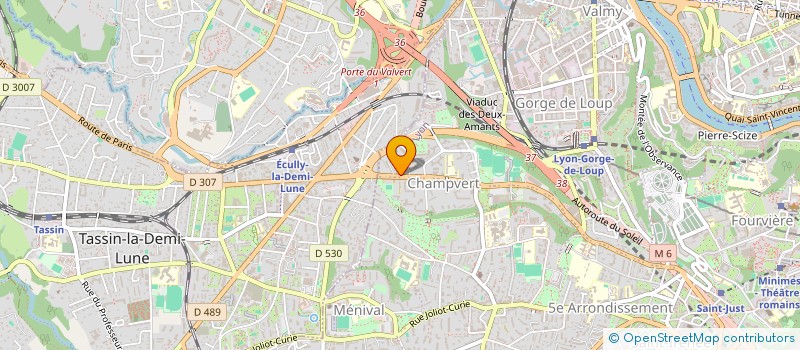 localisation de l'entreprise LMB à LYON