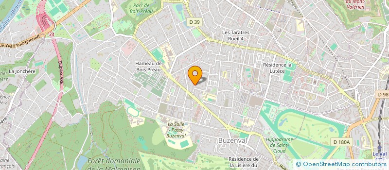 localisation de l'entreprise LMB 5 BEAUSOLEIL à RUEIL-MALMAISON
