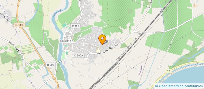 localisation de l'entreprise LMB  MONTFRIN