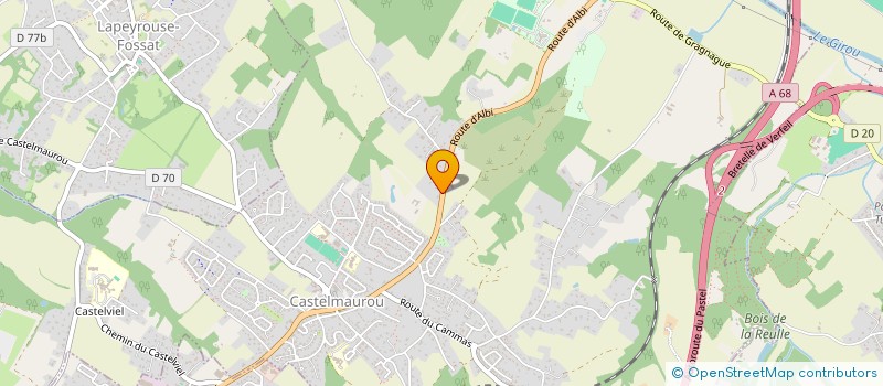 localisation de l'entreprise LMB  CASTELMAUROU