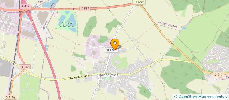 localisation de l'entreprise LMB  JANNEYRIAS