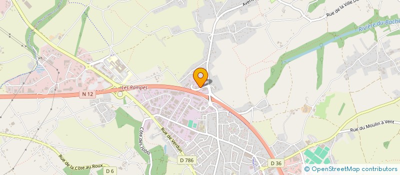 localisation de l'entreprise LMB  PLERIN