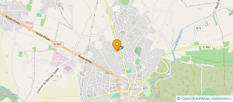 localisation de l'entreprise LMB  NAGES-ET-SOLORGUES