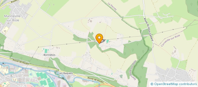 localisation de l'entreprise LMB  MANNEVILLE-SUR-RISLE