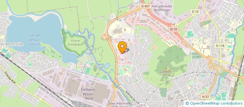 localisation de l'entreprise LMB  VESOUL