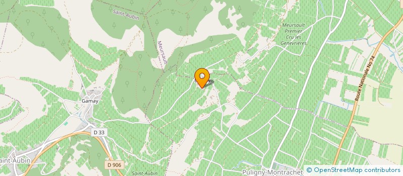 localisation de l'entreprise LMB  PULIGNY-MONTRACHET