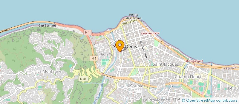 localisation de l'entreprise LMB  SAINT-DENIS