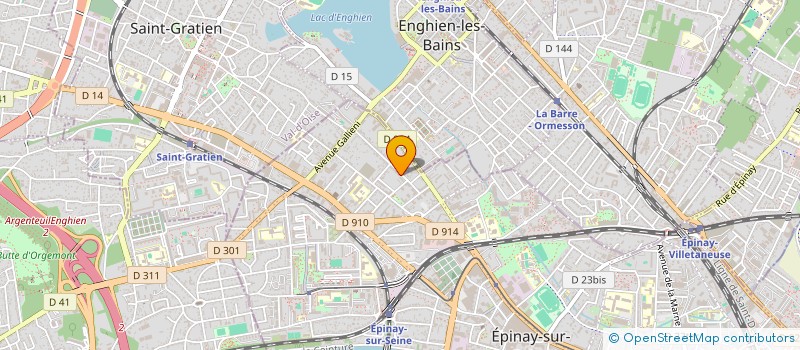 localisation de l'entreprise LMB BAT à EPINAY-SUR-SEINE