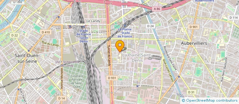 localisation de l'entreprise LMB BATI  SAINT-DENIS