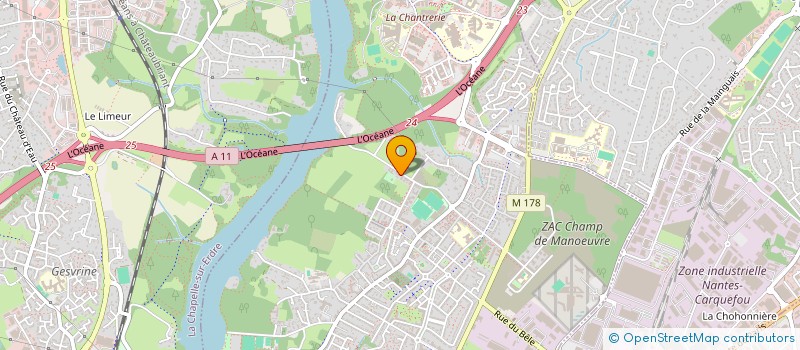 localisation de l'entreprise LMB COMMUNICATION à NANTES