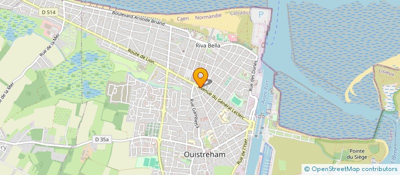 localisation de l'entreprise LMB CONNECT à OUISTREHAM