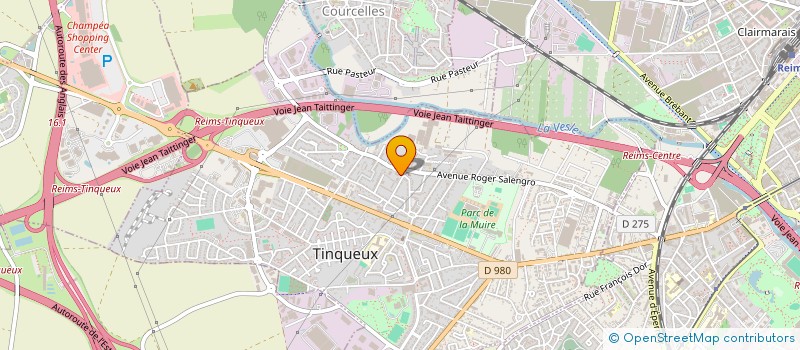 localisation de l'entreprise LMB CONSEILS  TINQUEUX