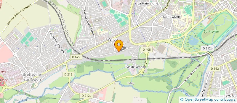 localisation de l'entreprise LMB DESIGN à CAEN
