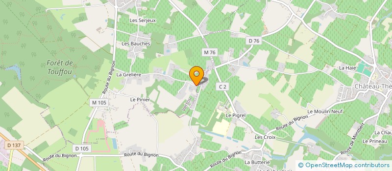 localisation de l'entreprise LMB HOLDING  VERTOU