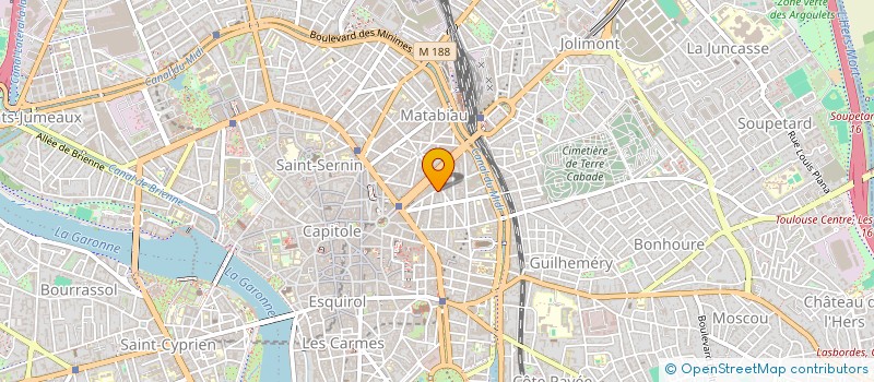 localisation de l'entreprise LMB INVEST à TOULOUSE