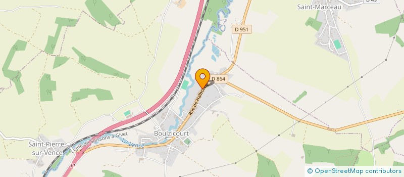 localisation de l'entreprise LMB LOCATION à BOULZICOURT