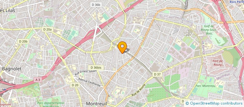 localisation de l'entreprise LMB PROGRAMMES NEUFS à MONTREUIL