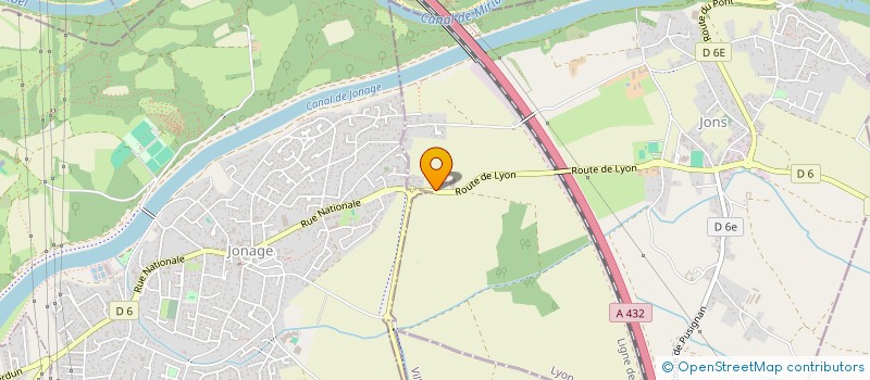 localisation de l'entreprise LMB RECYCLAGE & CO  JONS