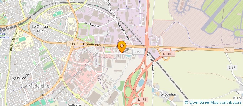 localisation de l'entreprise LMB SPORTHORSES  LE VIEIL-EVREUX