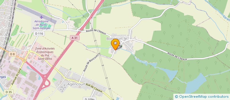 localisation de l'entreprise LMB2A  BONCOURT-LE-BOIS