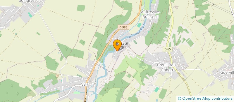 localisation de l'entreprise LMBA EURL à AUFFREVILLE-BRASSEUIL