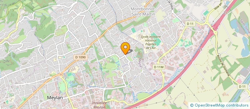 localisation de l'entreprise LMBAS à MEYLAN