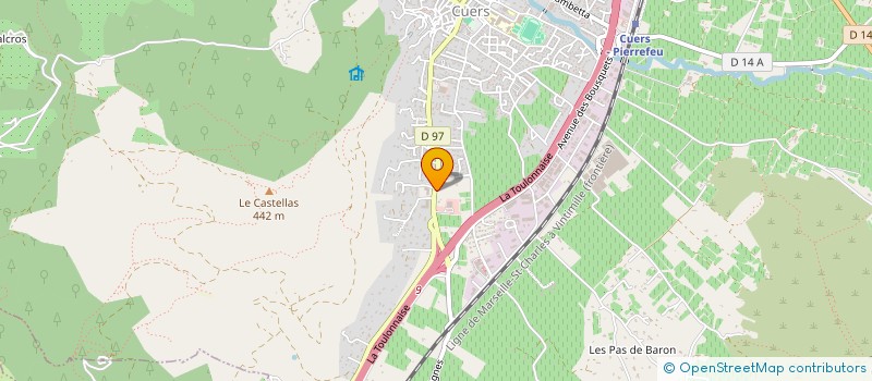 localisation de l'entreprise LMBB  CUERS