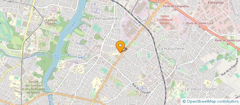 localisation de l'entreprise LMBED SAP à NANTES