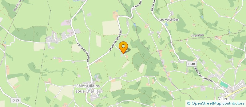 localisation de l'entreprise LMBF  SAINT-HILAIRE-SOUS-CHARLIEU