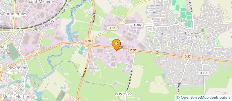 localisation de l'entreprise LMBG  BONCHAMP-LES-LAVAL