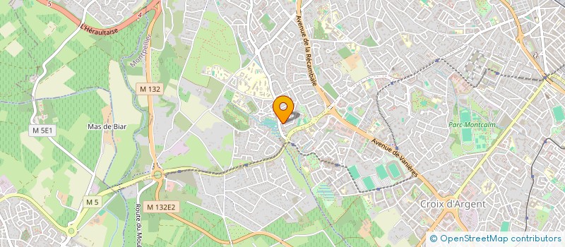 localisation de l'entreprise LMBH à MONTPELLIER