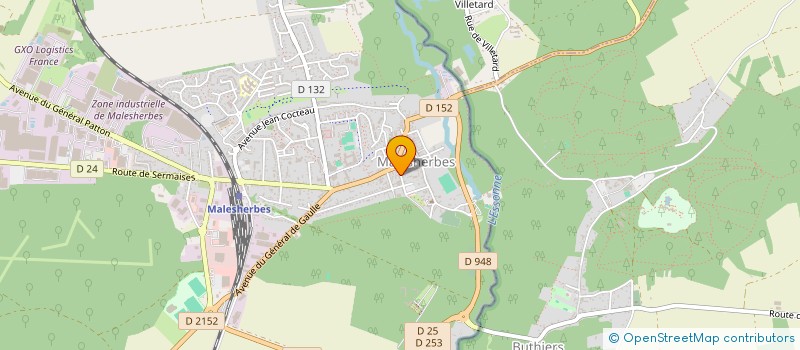 localisation de l'entreprise LMBH INVEST à LE MALESHERBOIS