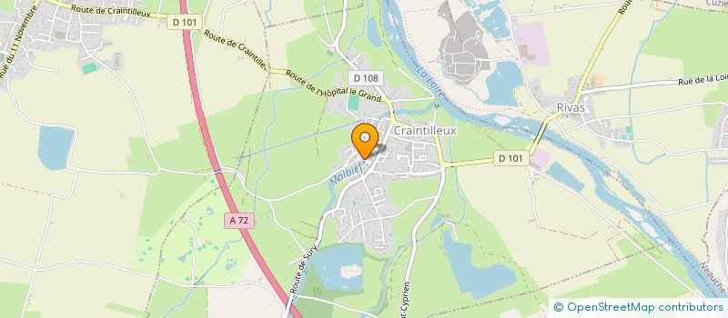 localisation de l'entreprise LMBI  CRAINTILLEUX