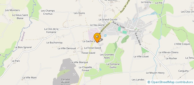 localisation de l'entreprise LMBM  BREHAND