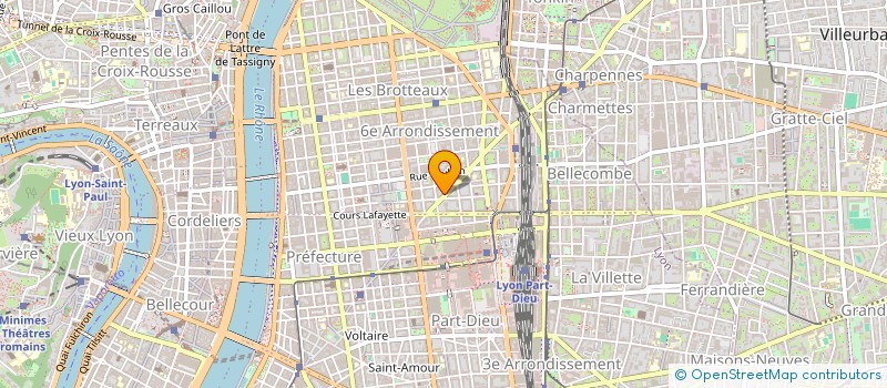 localisation de l'entreprise LMBO14  LYON