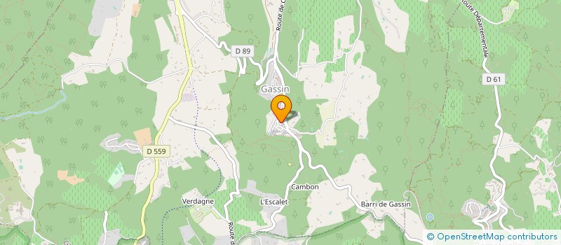 localisation de l'entreprise LMBP  GASSIN