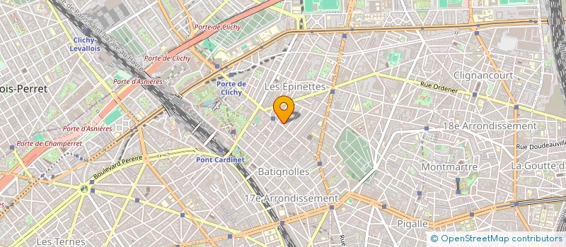 localisation de l'entreprise LMBP  PARIS