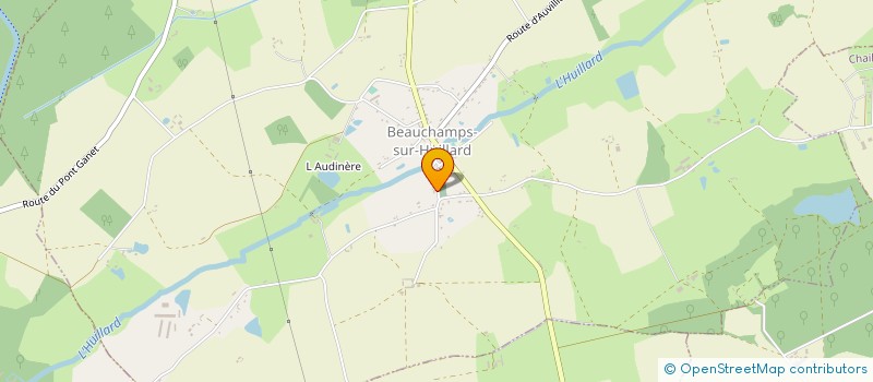 localisation de l'entreprise LMBP à BEAUCHAMPS-SUR-HUILLARD