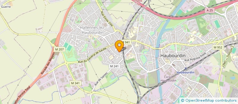 localisation de l'entreprise LMBRD2 FRANCE  HAUBOURDIN