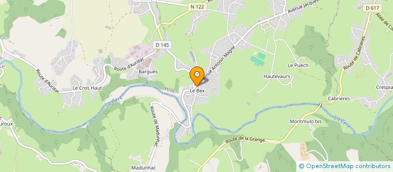 localisation de l'entreprise LMC 15 à YTRAC