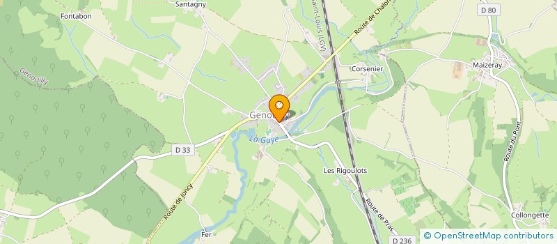 localisation de l'entreprise LMC 3 SARL à JONCY