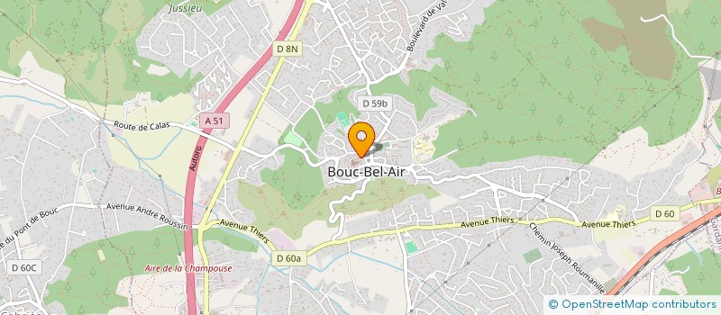 localisation de l'entreprise LMC à BOUC-BEL-AIR
