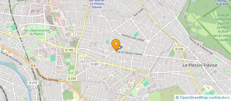 localisation de l'entreprise LMC à CHAMPIGNY-SUR-MARNE