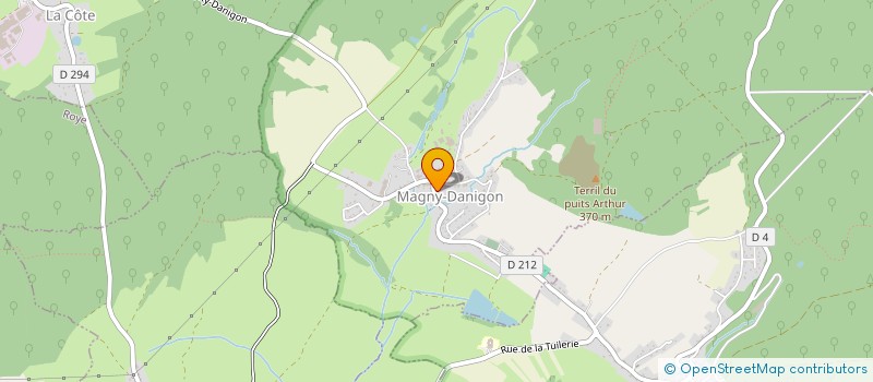 localisation de l'entreprise LMC  MAGNY-DANIGON