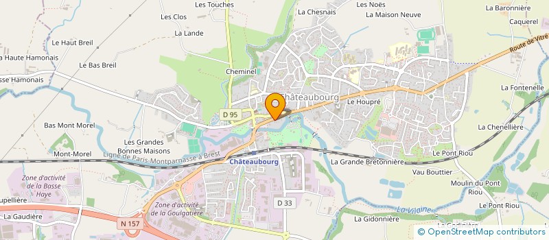 localisation de l'entreprise LMC à CHATEAUBOURG
