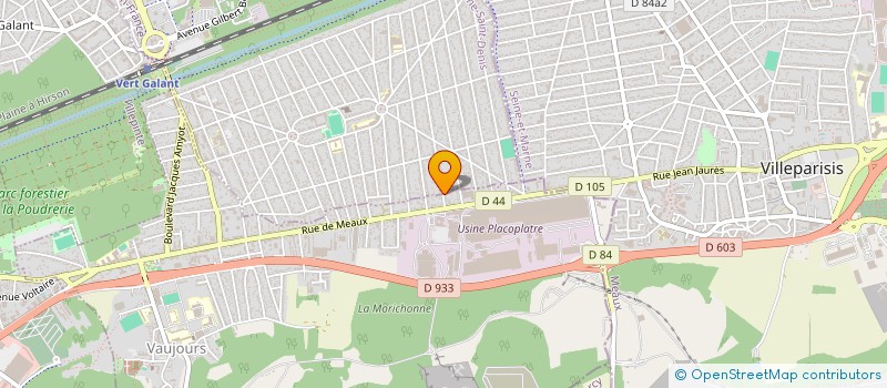 localisation de l'entreprise LMC à AULNAY-SOUS-BOIS