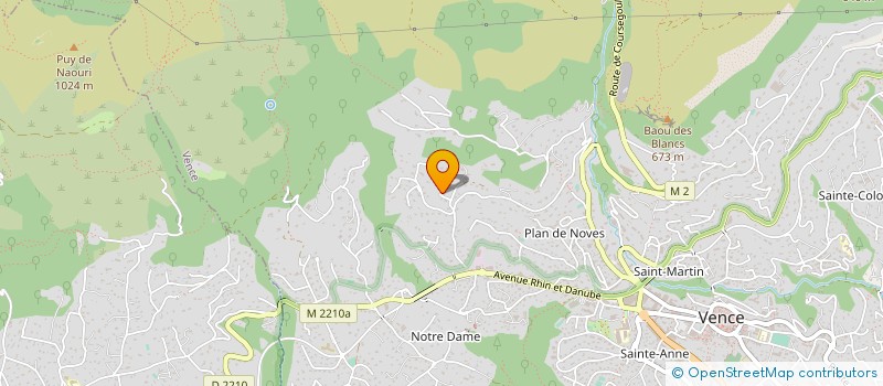 localisation de l'entreprise LMC  VENCE