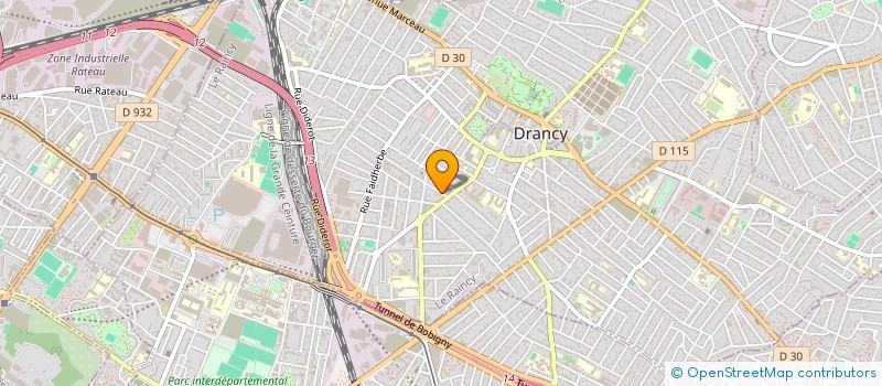 localisation de l'entreprise LMC à DRANCY